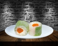 Saumon avocat menthe