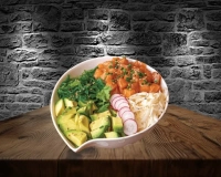 Poké Bowl Saumon Teriyaki
